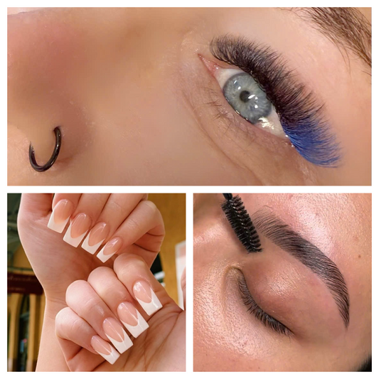 Mobile beauty technician providing professional beauty services to a client in New south Wales