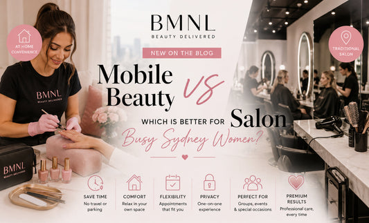 Mobile Beauty vs Salon in sydney