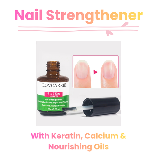 Nail Strengthener With Keratin, Calcium & Nourishing Oils – BMNL Beauty